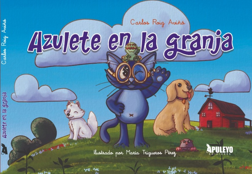 Azulete en la granja