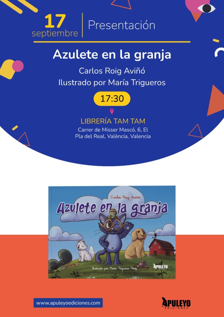 Presentación de Azulete y Azulete en la Granja