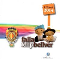 Portada del llibret de la Falla Felip Bellver - Mare Ràfols, 2014